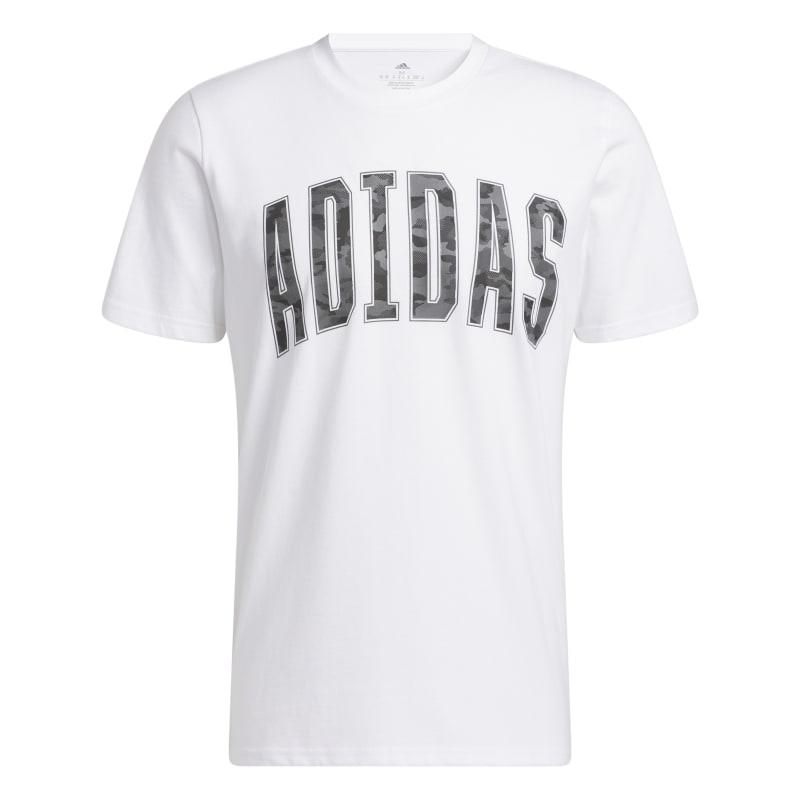 Camiseta Adidas Hombre Algodón G T2 Blanco/Camuflaje