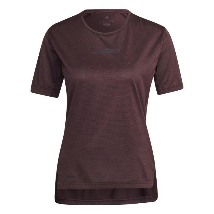 Camiseta Adidas Mujer Granate Trekking MT