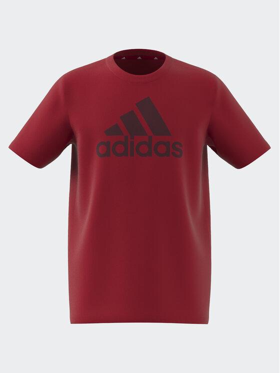 Camiseta Adidas Niño Algodón Big Logo Rojo