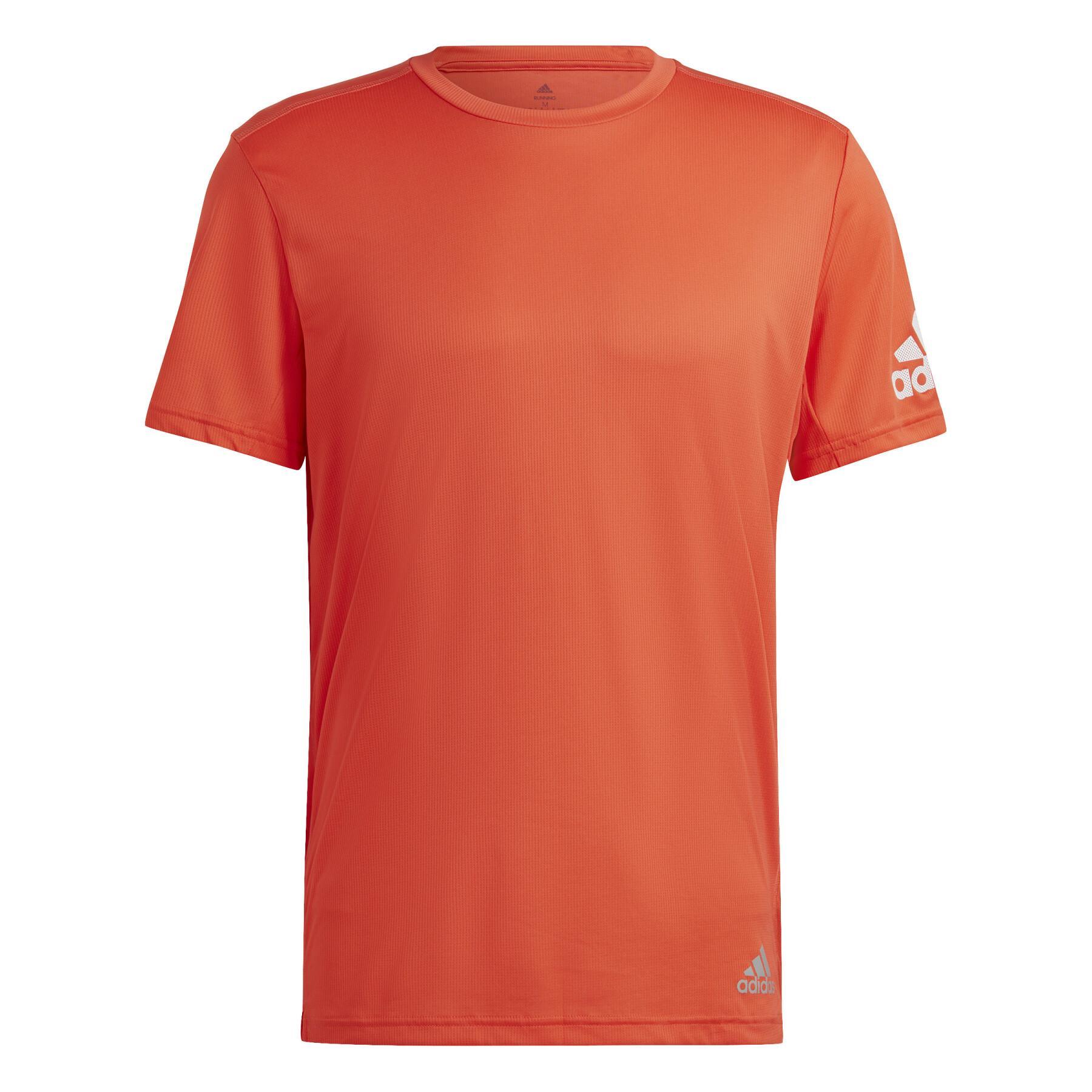 Camiseta Adidas Running Hombre IT Coral