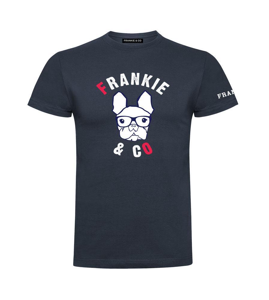 Camiseta Frankie & Co Frankie & Co Algodón Marino Hombre