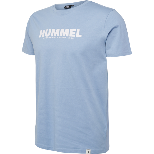 Camiseta Hummel Short Sleeve Algodon Celeste Unisex