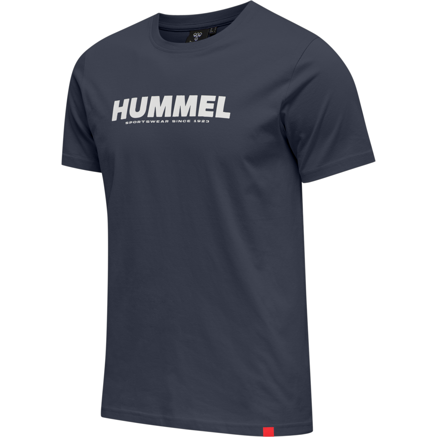 Camiseta Hummel Short Sleeved Algodon Marino Hombre y Mujer