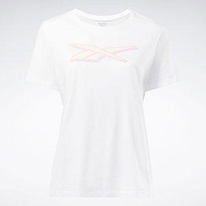 Camiseta Reebok Mujer Algodón Vector Graphic Blanco