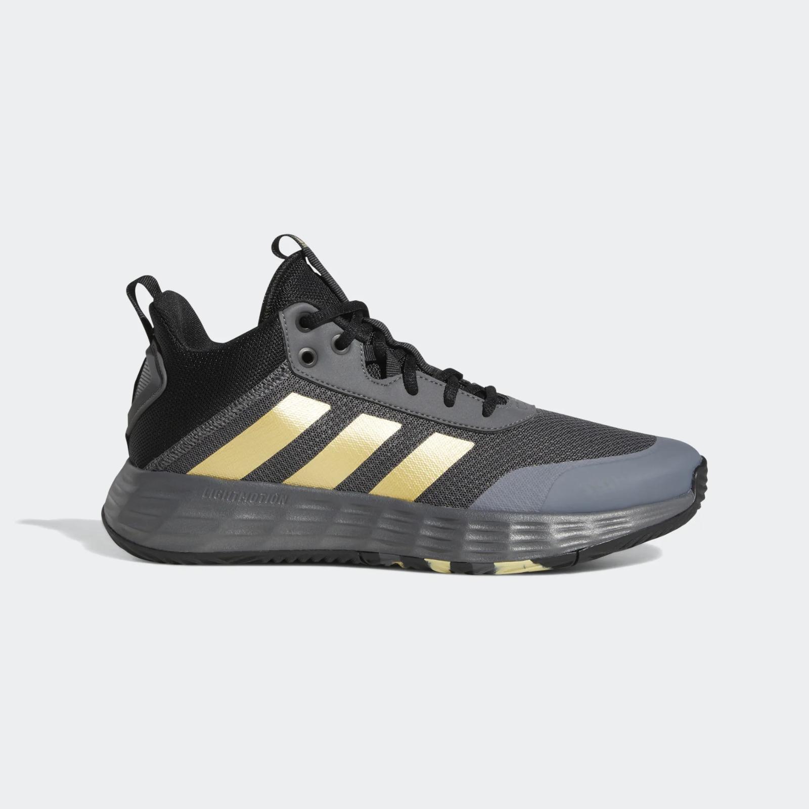 Zapatilla Adidas Basquet Ownthegame Hombre Gris/Oro