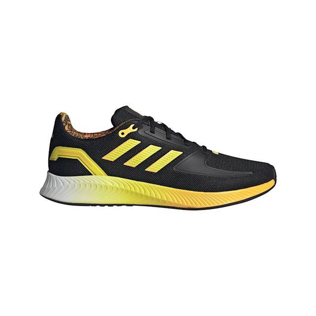 Zapatilla Adidas Running Run Falcon Negra/Amarilla Hombre