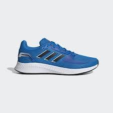 Zapatilla Adidas Running Runfalcon Azul Hombre