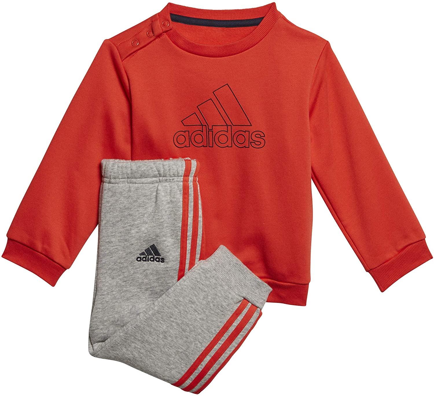 Chándal Adidas MH Logo Jogger Rojo/Gris Bebé