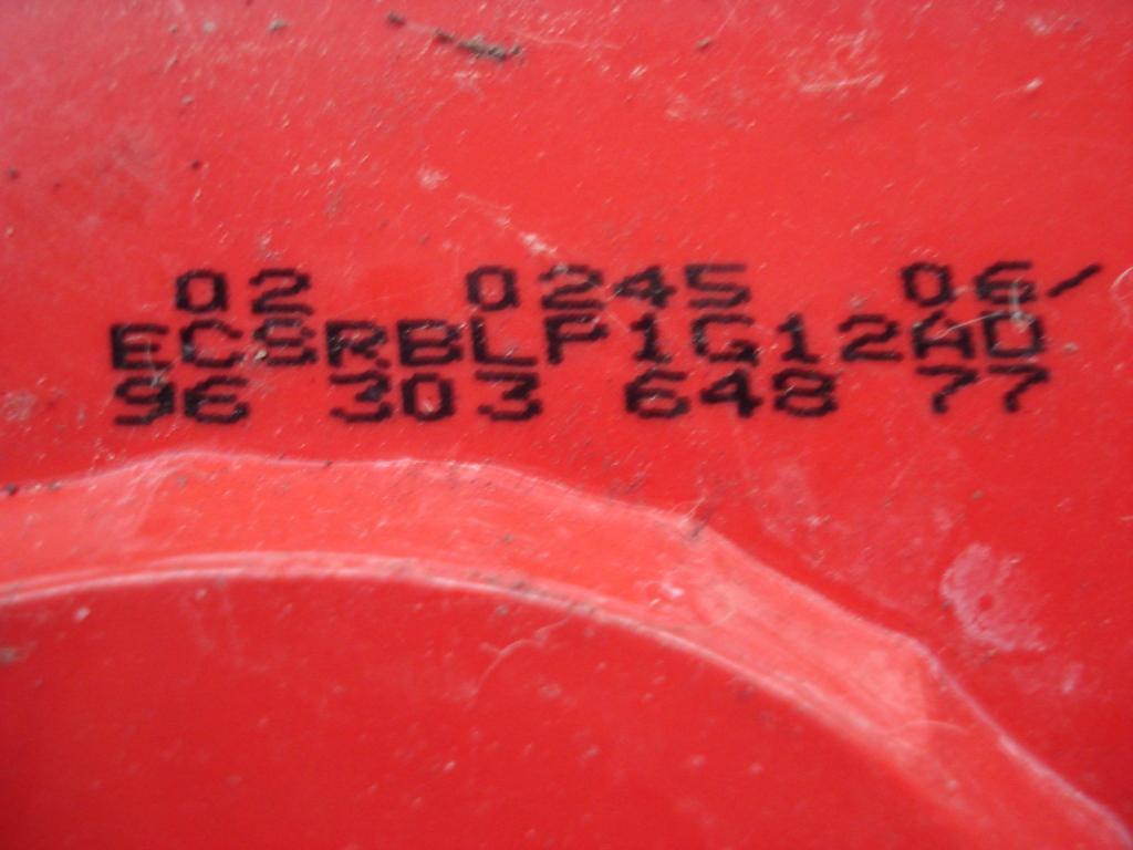 PILOTO TR IZ PEUGEOT 406