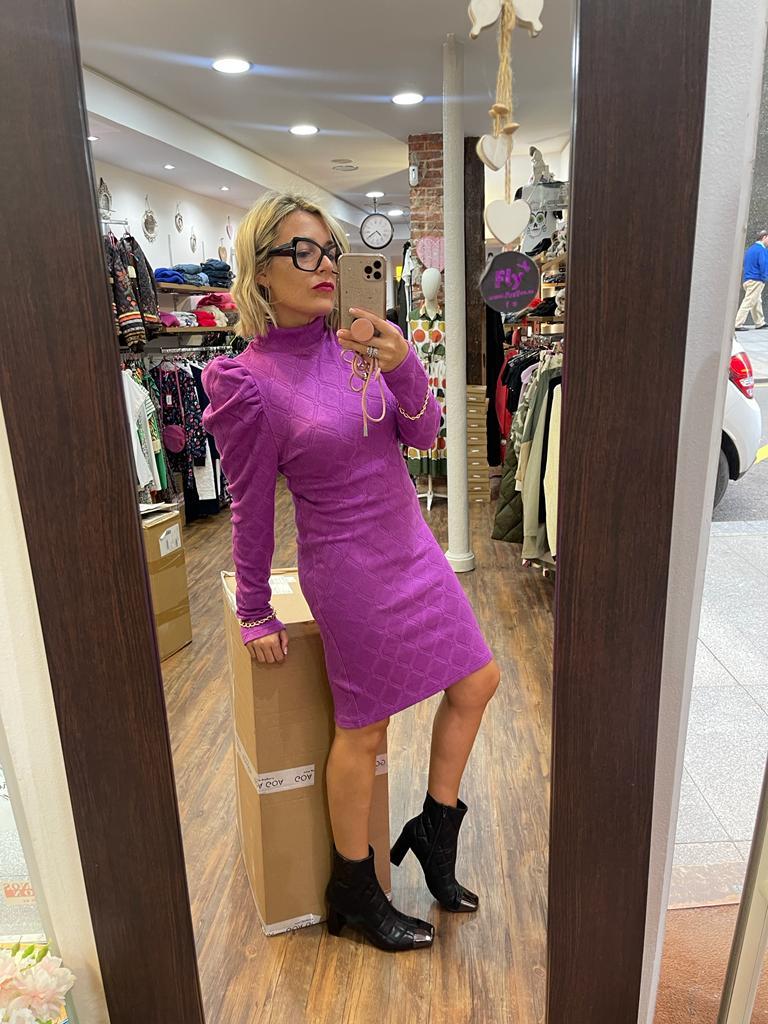 VESTIDO PUNTO MORADO DE GOA GOA 