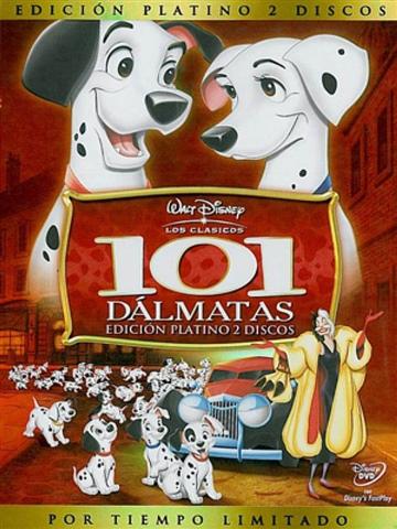 101 DALMATAS EDICION PLATINO (2 DISCOS)