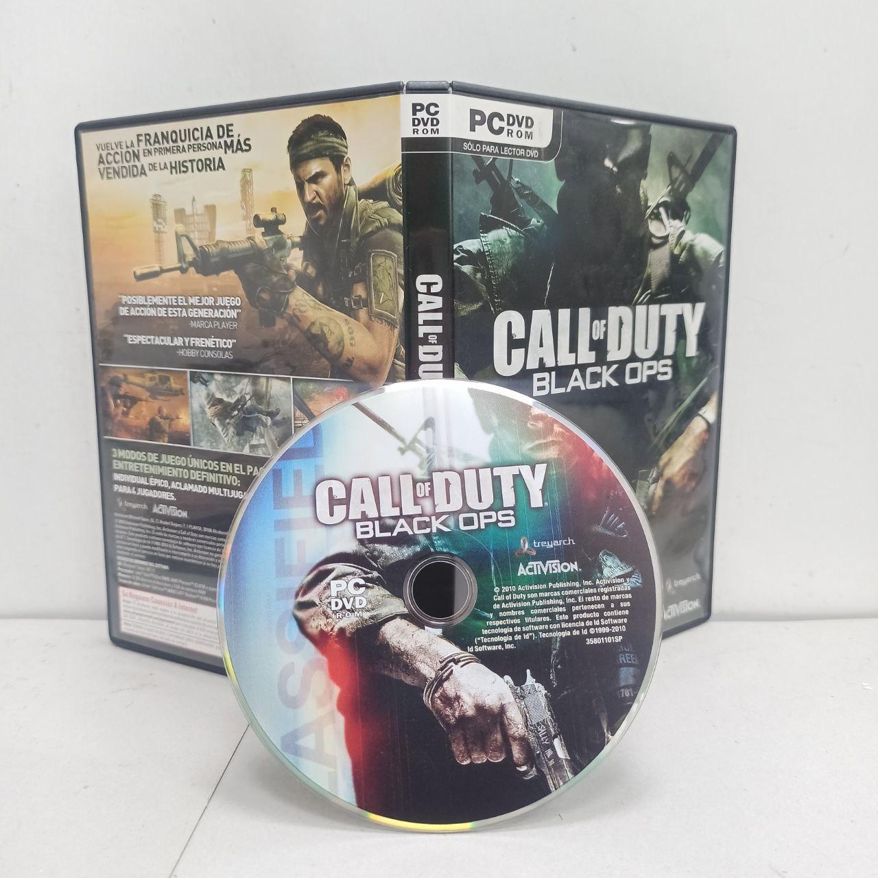 CALL OF DUTY BLACK OPS (SIN MANUAL) SOLO PARA COLECCIONAR