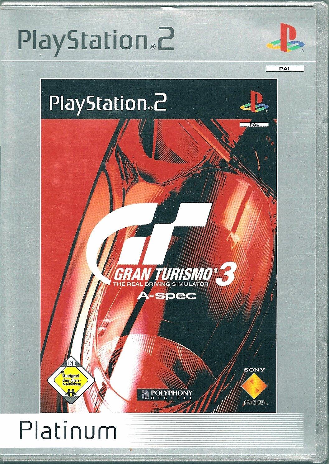 GRAN TURISMO 3 A-SPEC (PLATINUM)