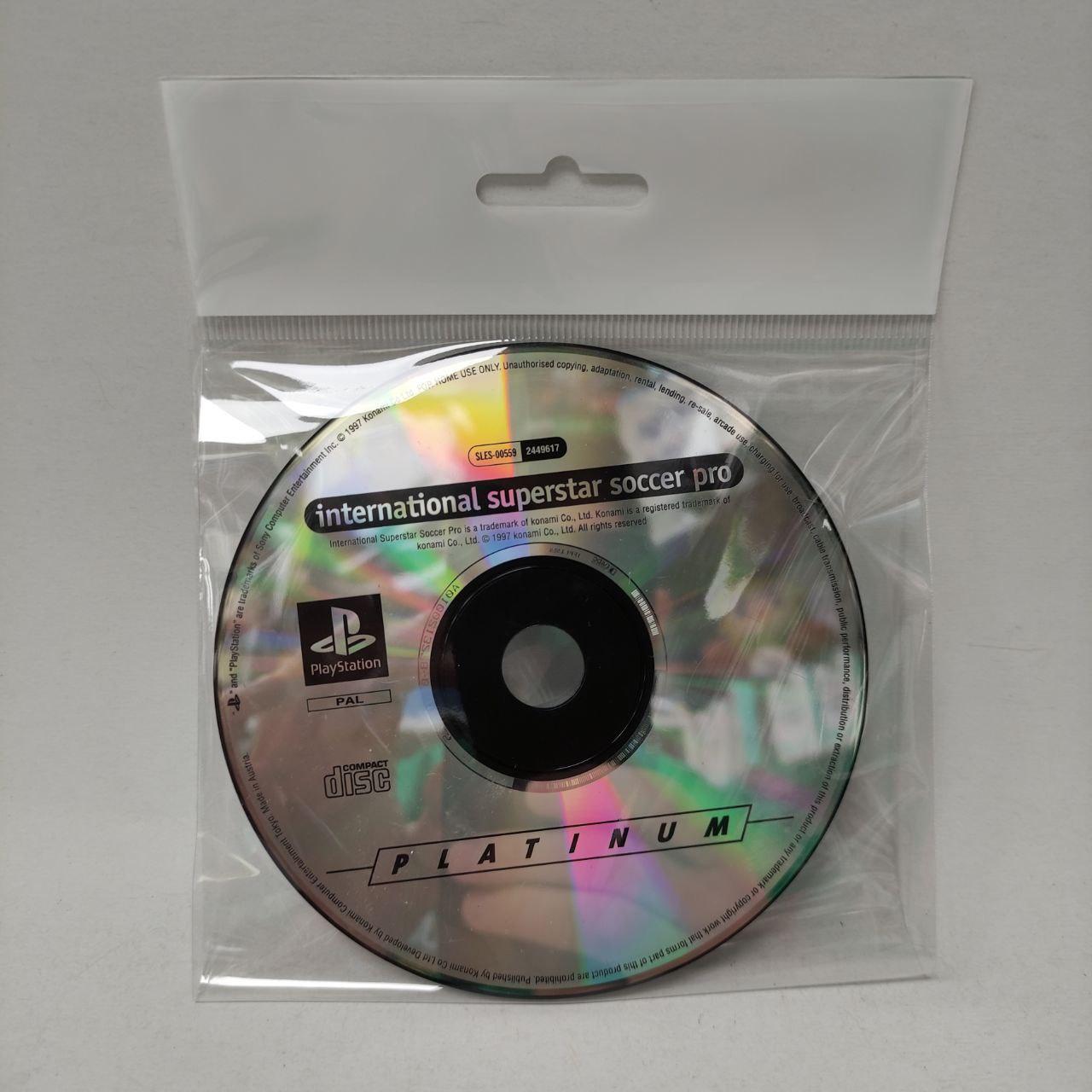 INTERNATIONAL SUPER STAR SOCCER PRO (SOLO DISCO PLATINUM)
