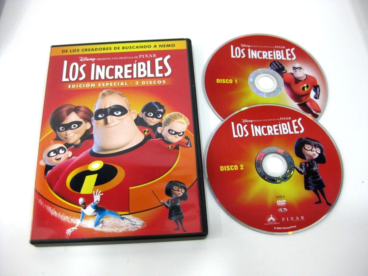 LOS INCREIBLES (EDICION ESPECIAL 2 DISCOS)