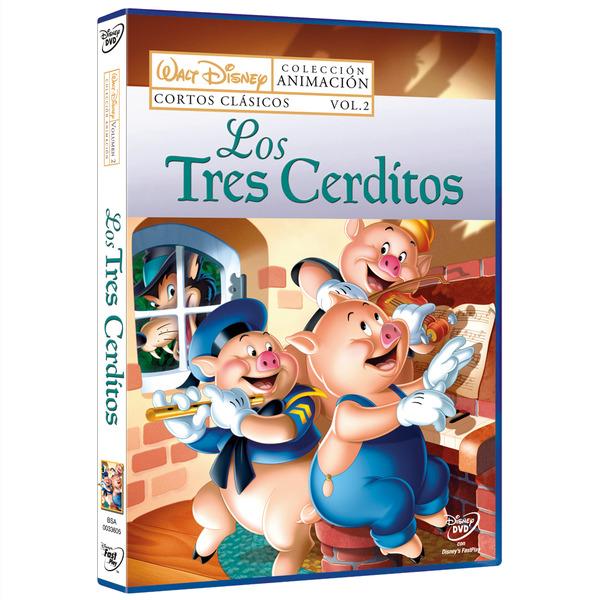LOS TRES CERDITOS (CORTOS CLASIVOS VOL.2)