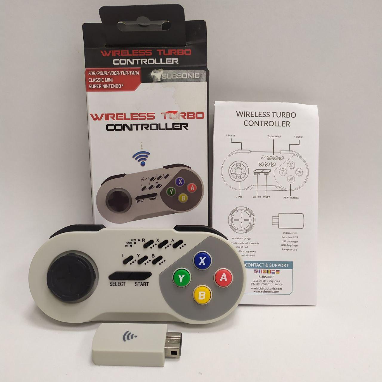 MANDO INALAMBRICO PARA WII - NES MINI - SNES MINI