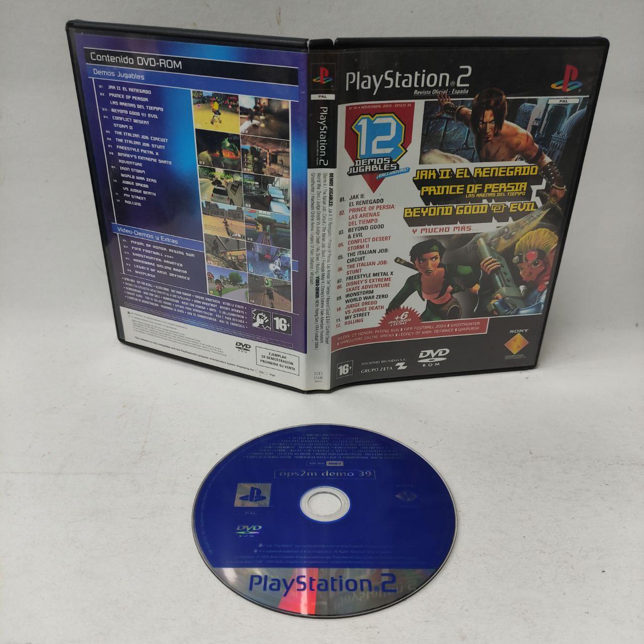 DEMO PLAYSTATION 2 Nº34 (OCTUBRE DISCO 34)