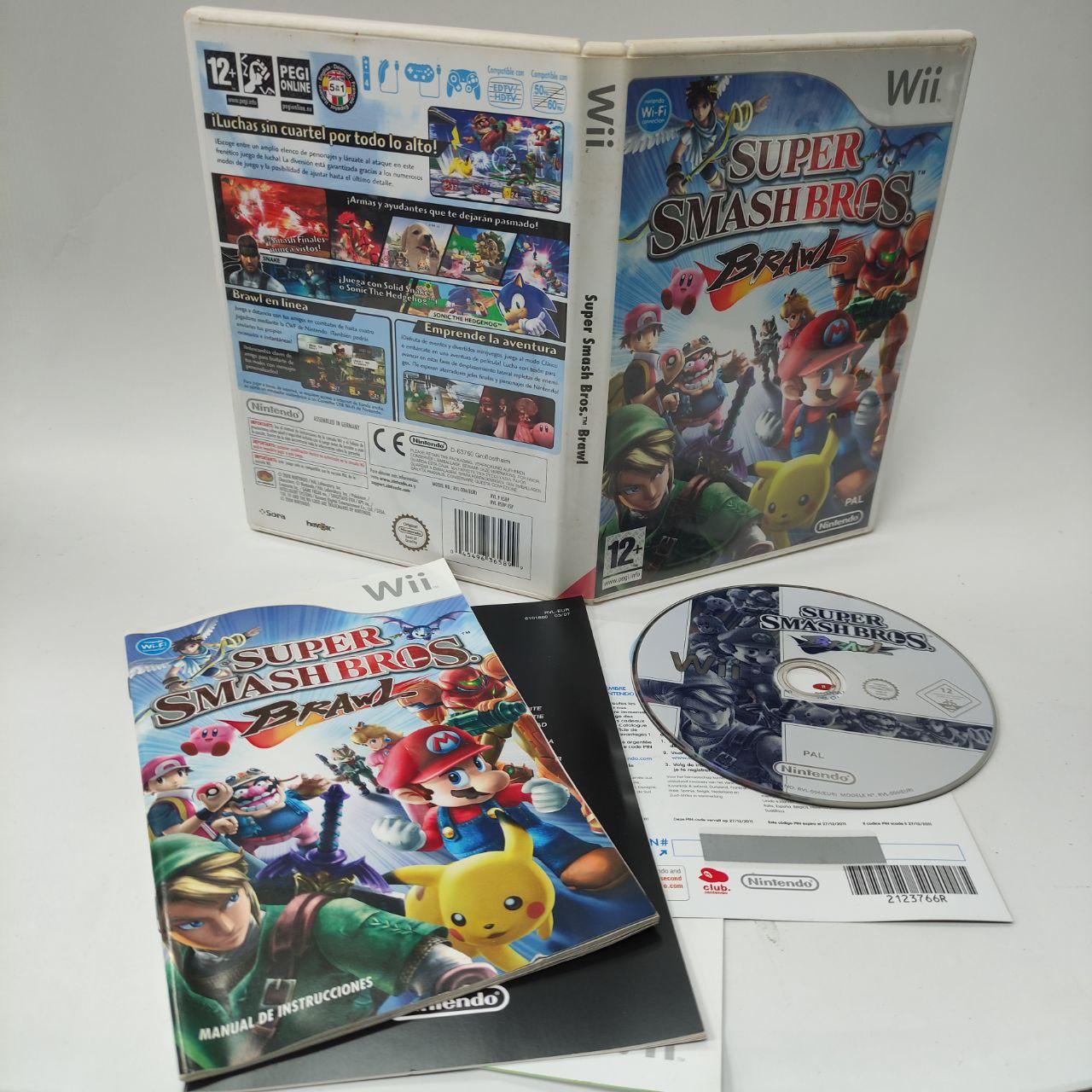 SUPER SMASH BROS BRAWL (PUNTOS SIN RASCAR)