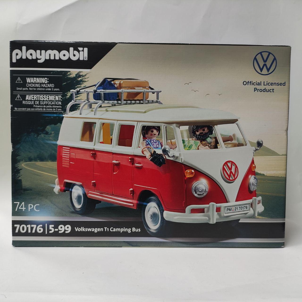 PLAYMOBIL VOLKSWAGEN T1 CAMPING BUS (PRECINTADO - 70176)