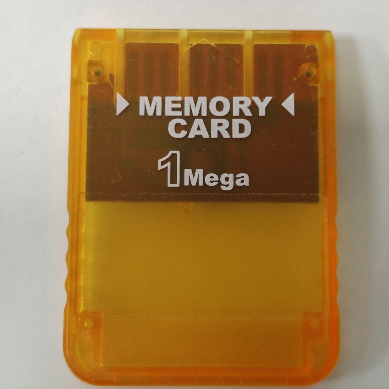 MEMORY CARD PSX COMPATIBLE (AMARILLA)