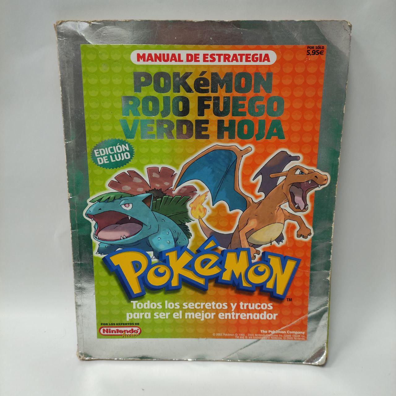 MANUAL DE ESTRATEGIA POKEMON ROJO FUEGO Y VERDE HOJA (EDICION DE LUJO)