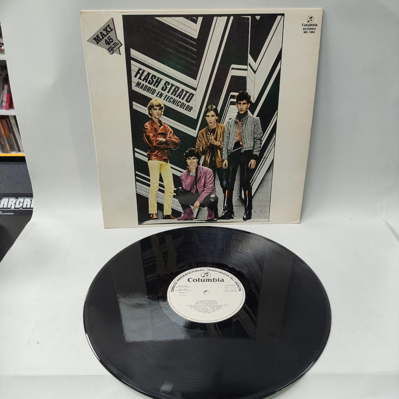 FLASH STRATO - MADRID EN TECNICOLOR (MAXI-SINGLE 45 r.p.m