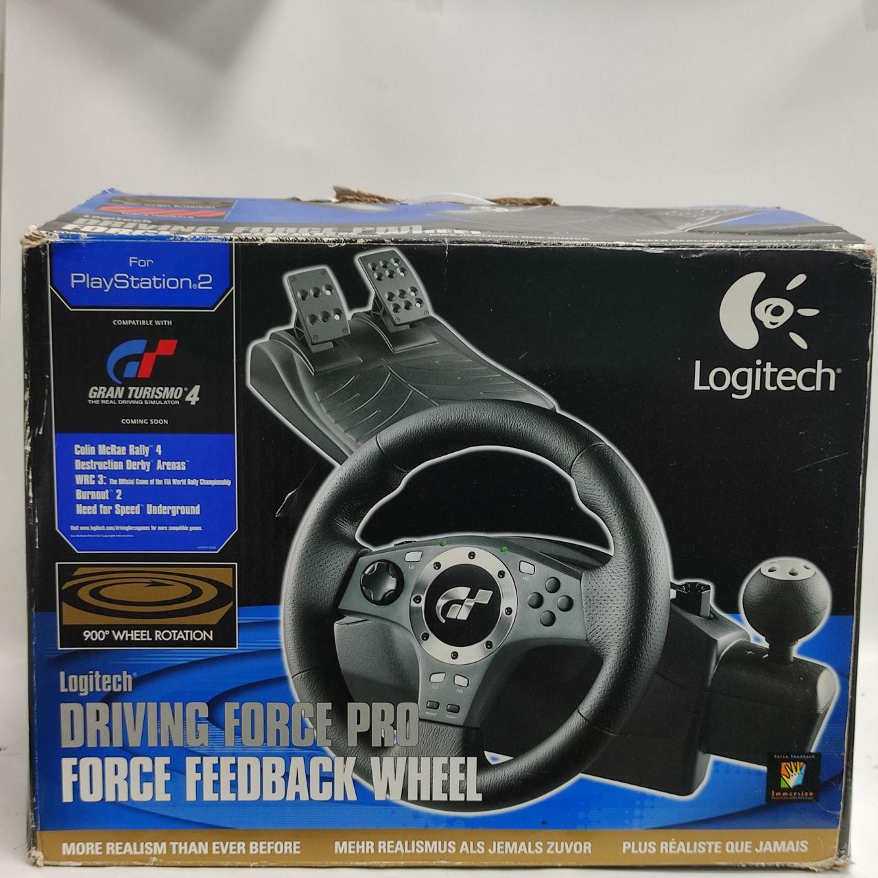 VOLANTE LOGITECH DRIVING FORCE PRO - PS2 PS3