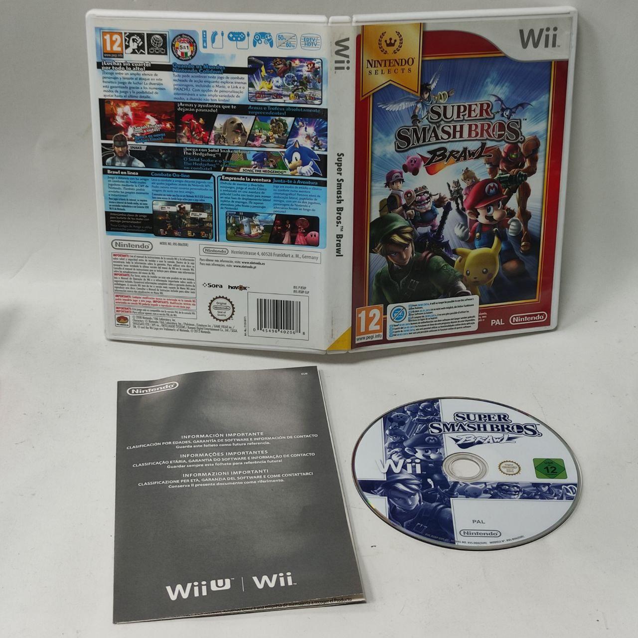SMASH BROS BRAWL (SELECTS SIN MANUAL)