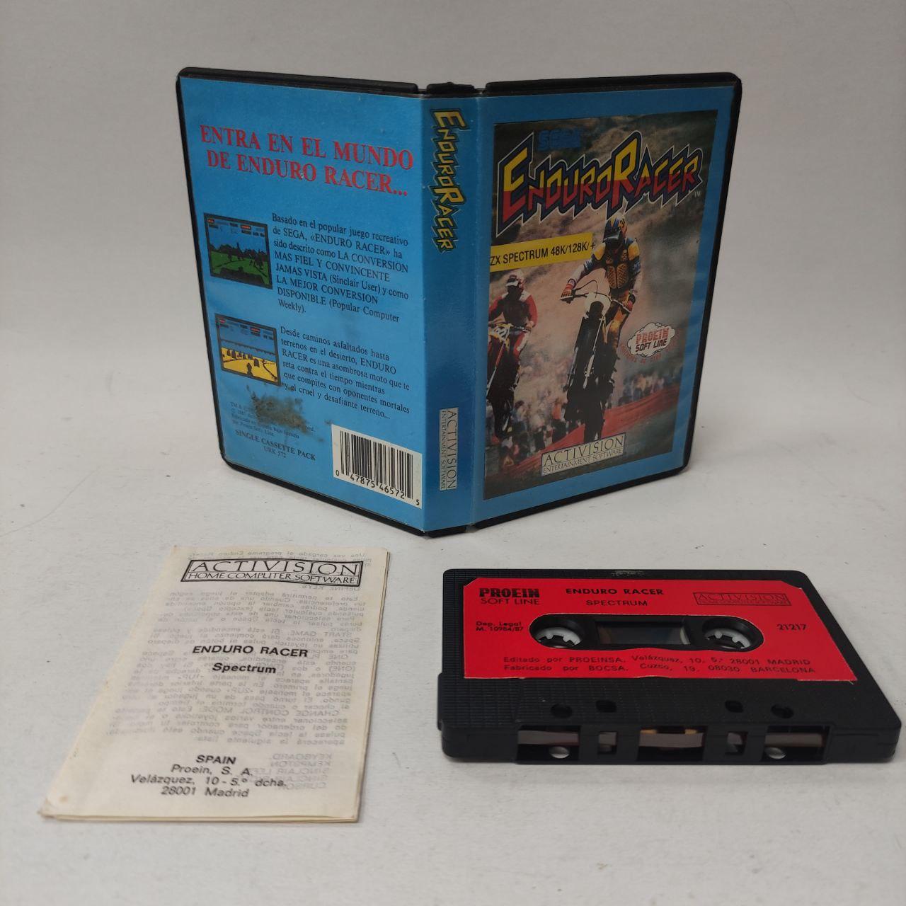 ENDURO RACER - SPECTRUM CASSETTE