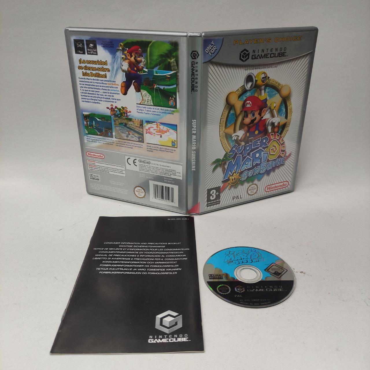 SUPER MARIO SUNSHINE (PLAYER'S CHOICE SIN MANUAL)