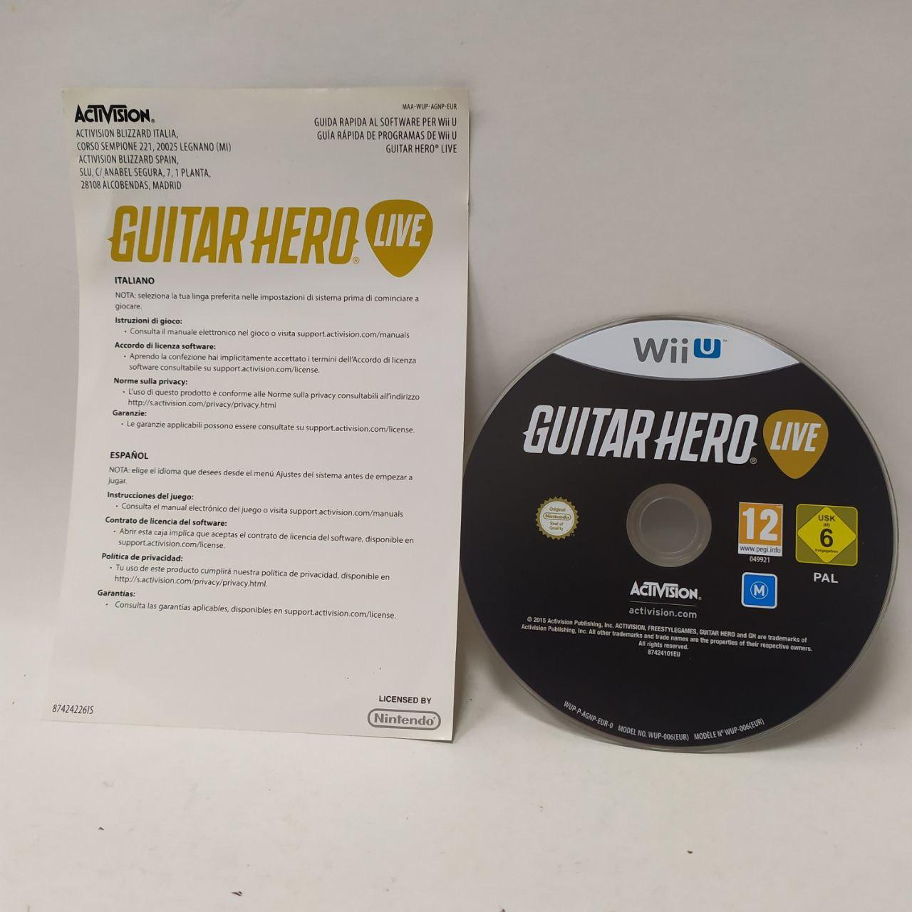 GUITAR HERO LIVE (SOLO JUEGO)