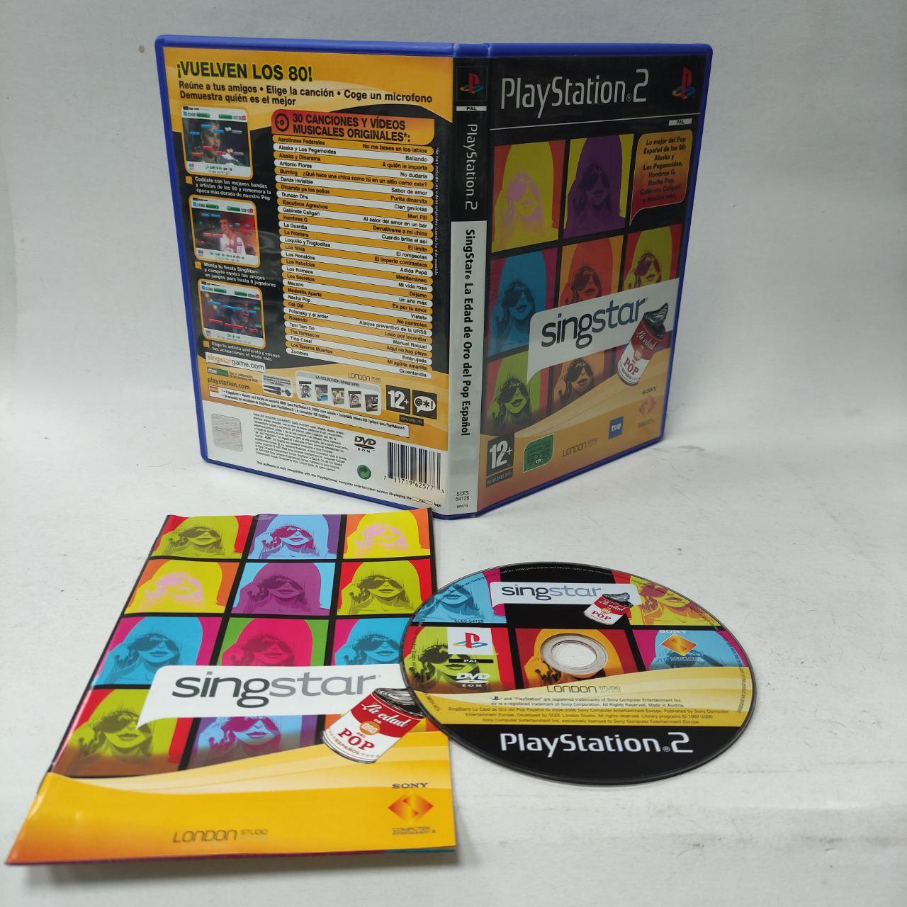 SINGSTAR LA EDAD DE ORO DEL POP ESPAÑOL