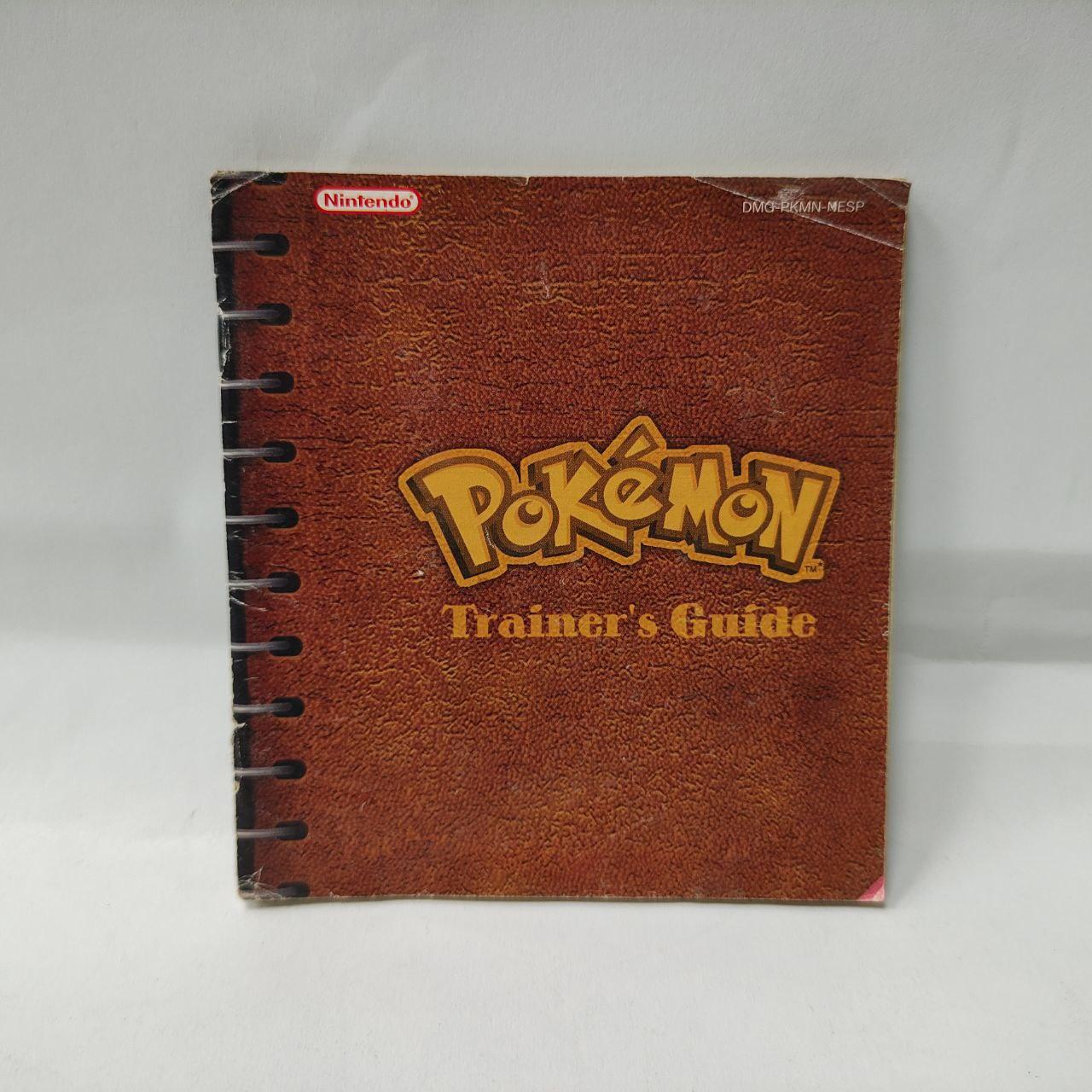 MANUAL POKEMON AZUL / ROJO - NINTENDO GAME BOY