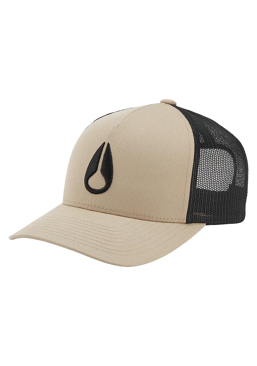 Gorra Iconed Trucker Hat Khaki / Black NIXON