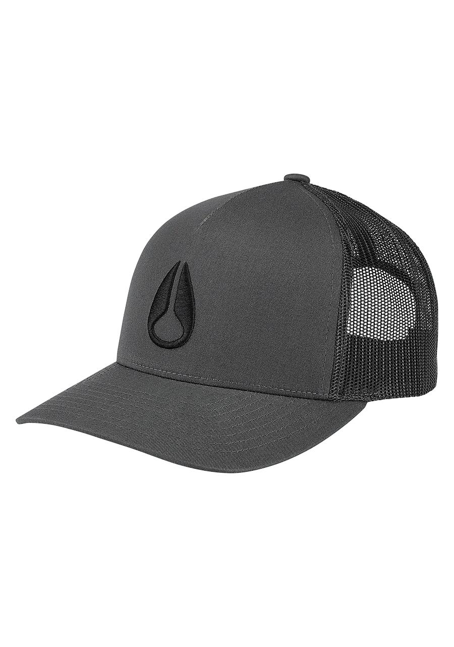 Gorra Iconed Trucker Hat Charcoal / Black NIXON