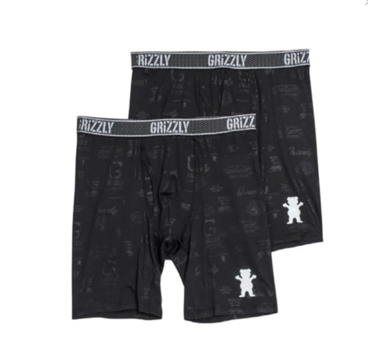 PERFORMANCE BOXER 2 PACK GRIZZLY