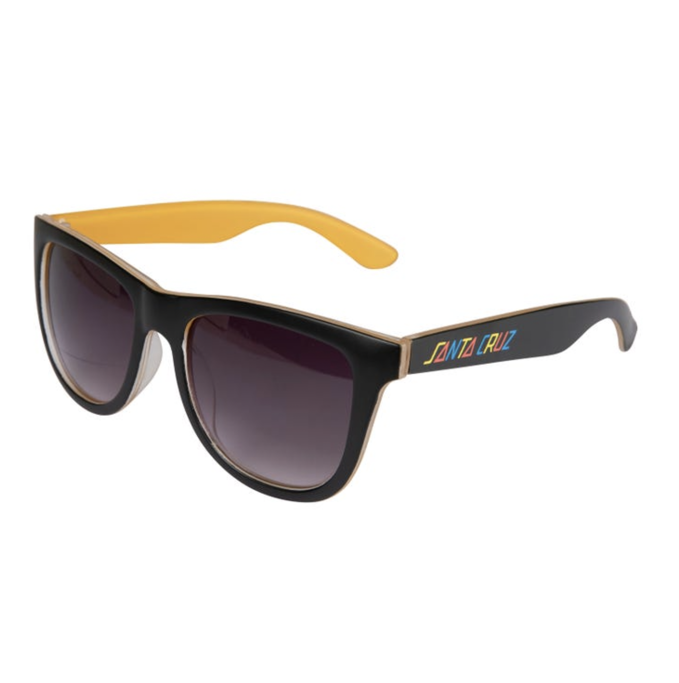 Strip In Colour Sunglasses Black/Mango SANTA CRUZ