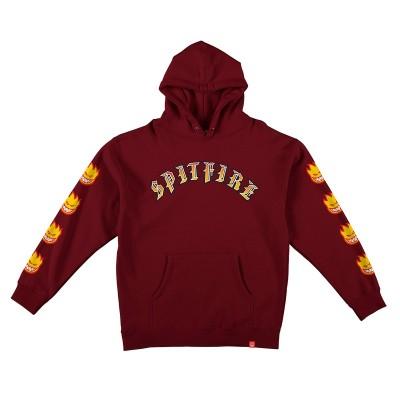 OLDE E BIGHEAD FILL SLEEVE HD CURRANT/RED & YELLOW SPITFIRE