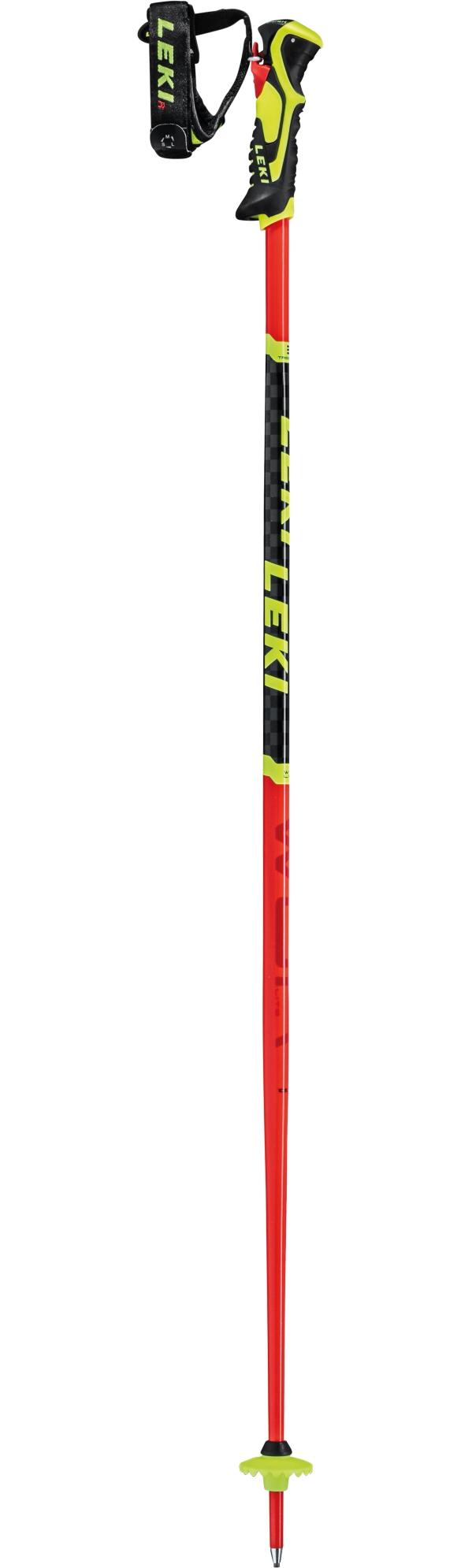 baston esqui Leki Wcr Lite Sl 3D Rojo-negro-Amarillo Neon