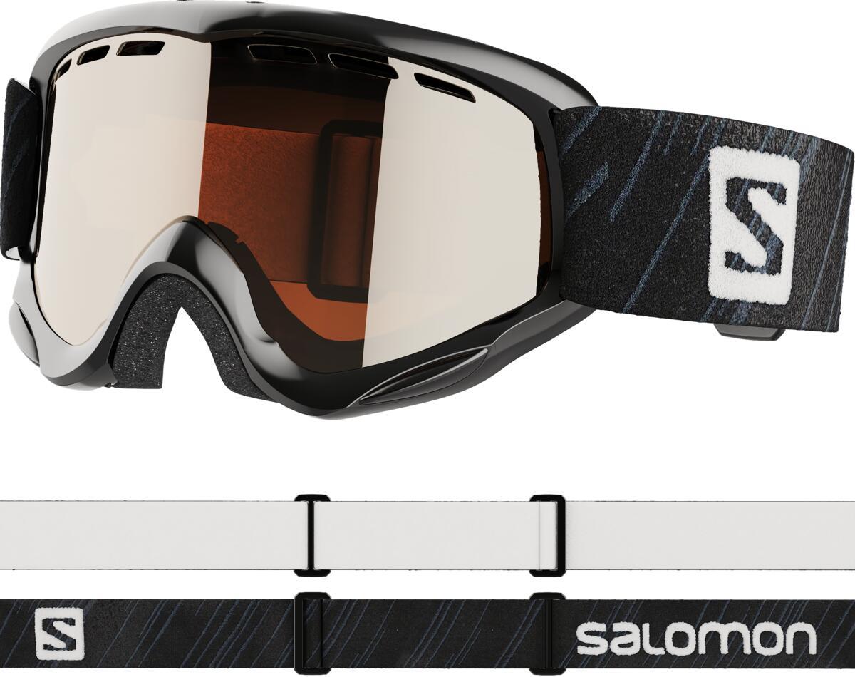 Mascara ski Salomon Junior Juke Black-Univ Silver