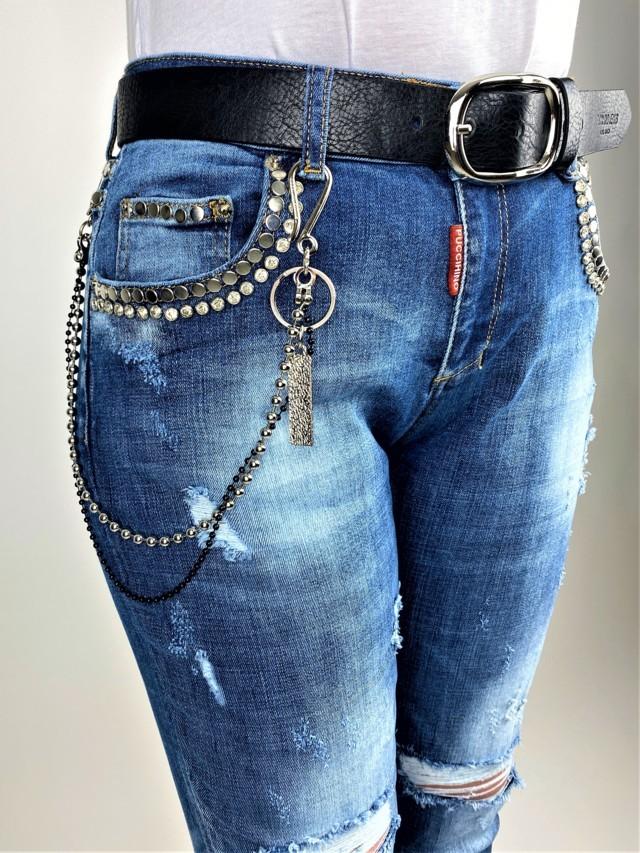Jean super tachas puccihino jeans tosnac.com