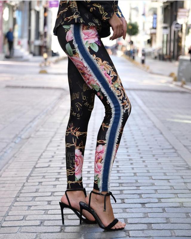 pantalon legging jean flores nice istanbul tosnac.com