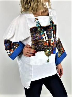 camiseta collar tribal dqmane fashion  tosnac.com
