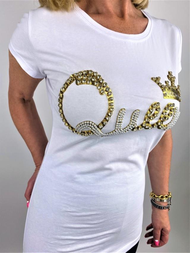 camiseta perlitas queen puccihino tosnac.com