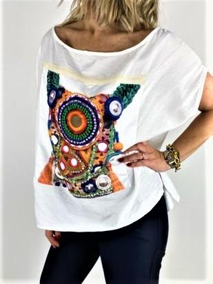 camiseta print azteca dqmane fashion tosnac.com